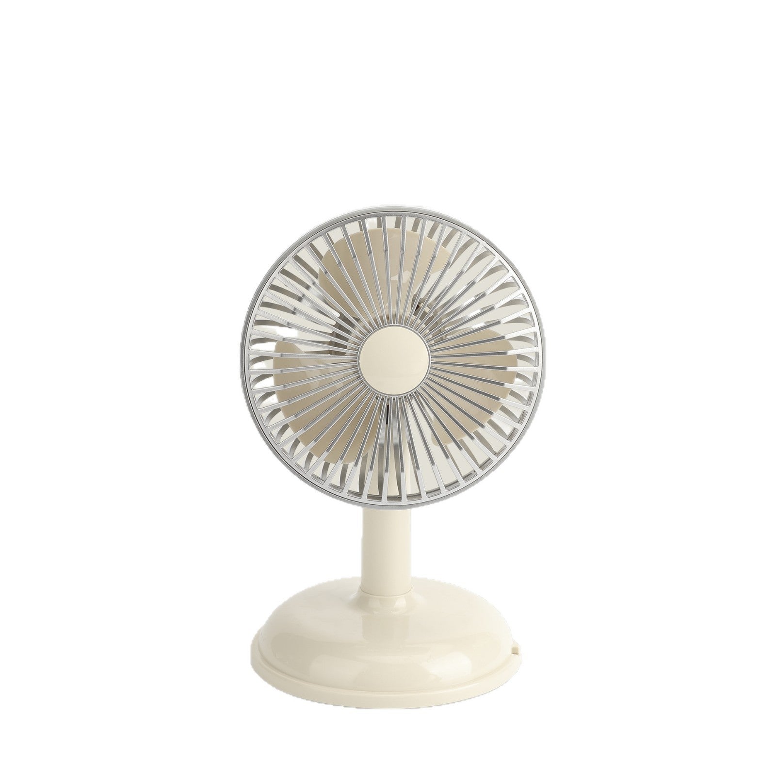 Retro Tabletop Desk Fan Compact Portable Quiet Operation Adjustable Tilt