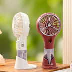Portable Cooling Fan with Water Tank USB Rechargeable Lightweight Personal Air Cooler