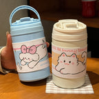 Women's Insulated Travel Cup Spill-Proof Lid Ergonomic Design BPA-Free