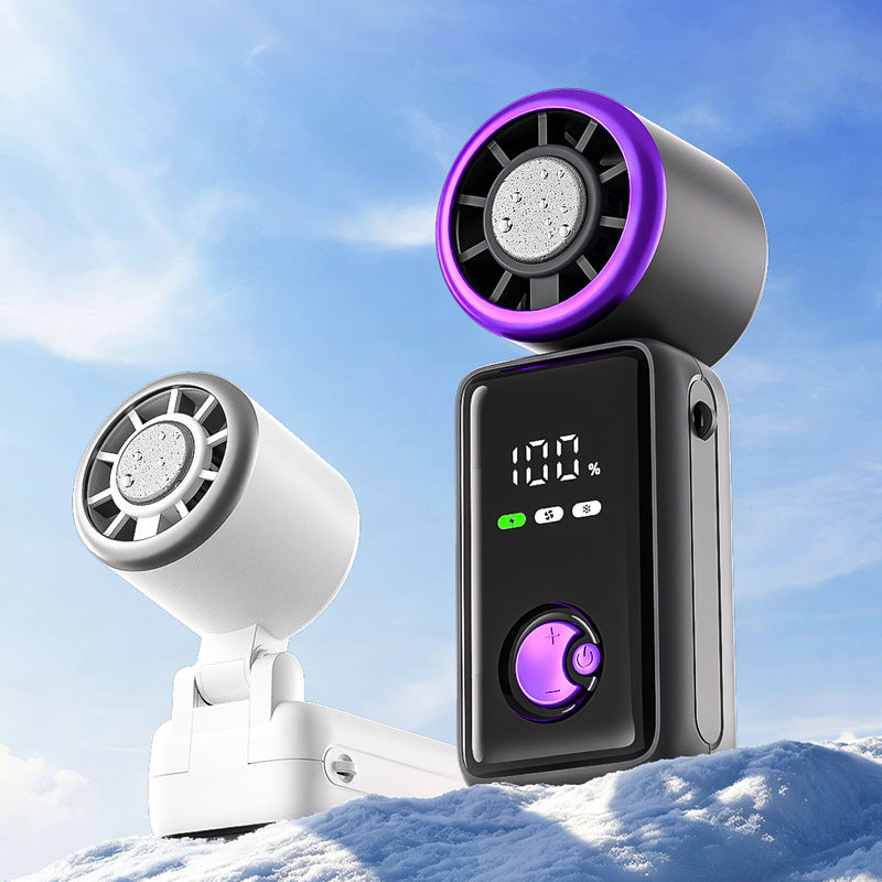 Portable Mini Air Circulator Fan with Precise Speed Control USB Rechargeable Quiet Operation