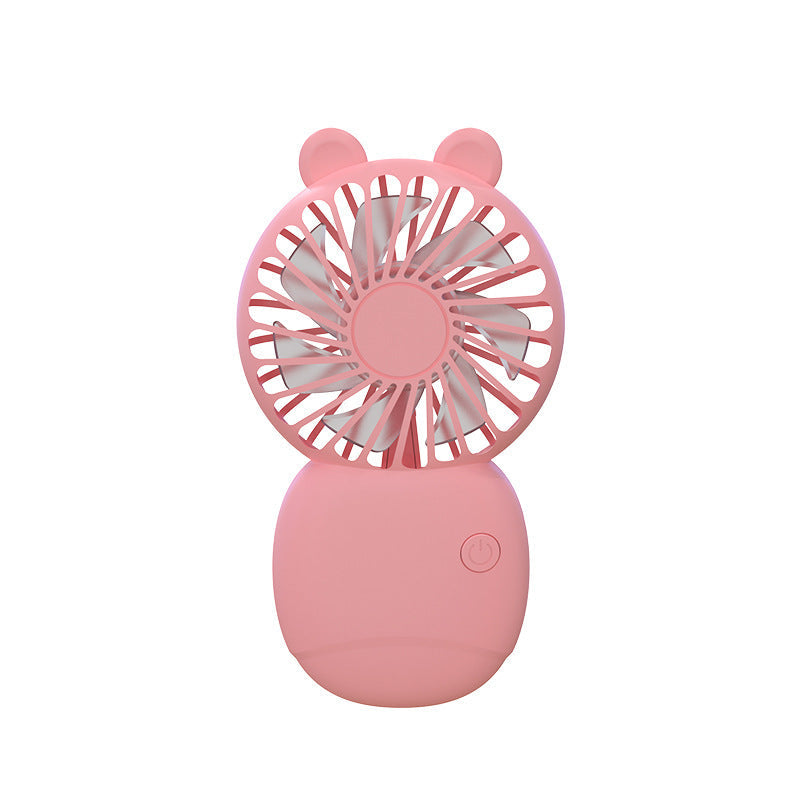 Compact Rechargeable Mini Desk Fan Portable Quiet Adjustable Speed