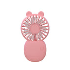 Compact Personal Cooling Fan Portable Rechargeable USB Battery Powered Quiet