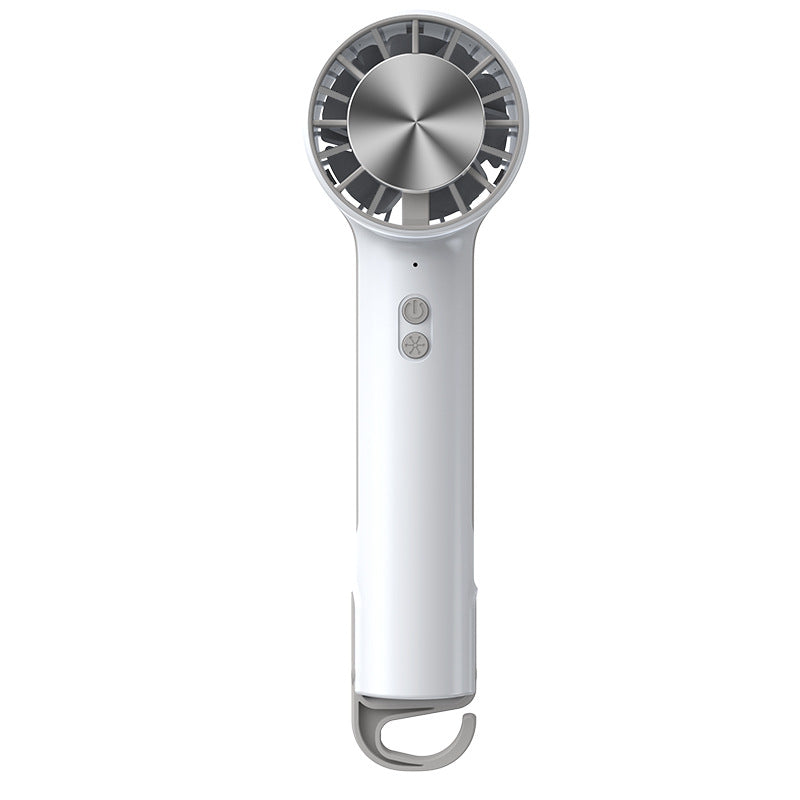 Portable Handheld Fan Rechargeable Battery Compact Lightweight Adjustable Speeds