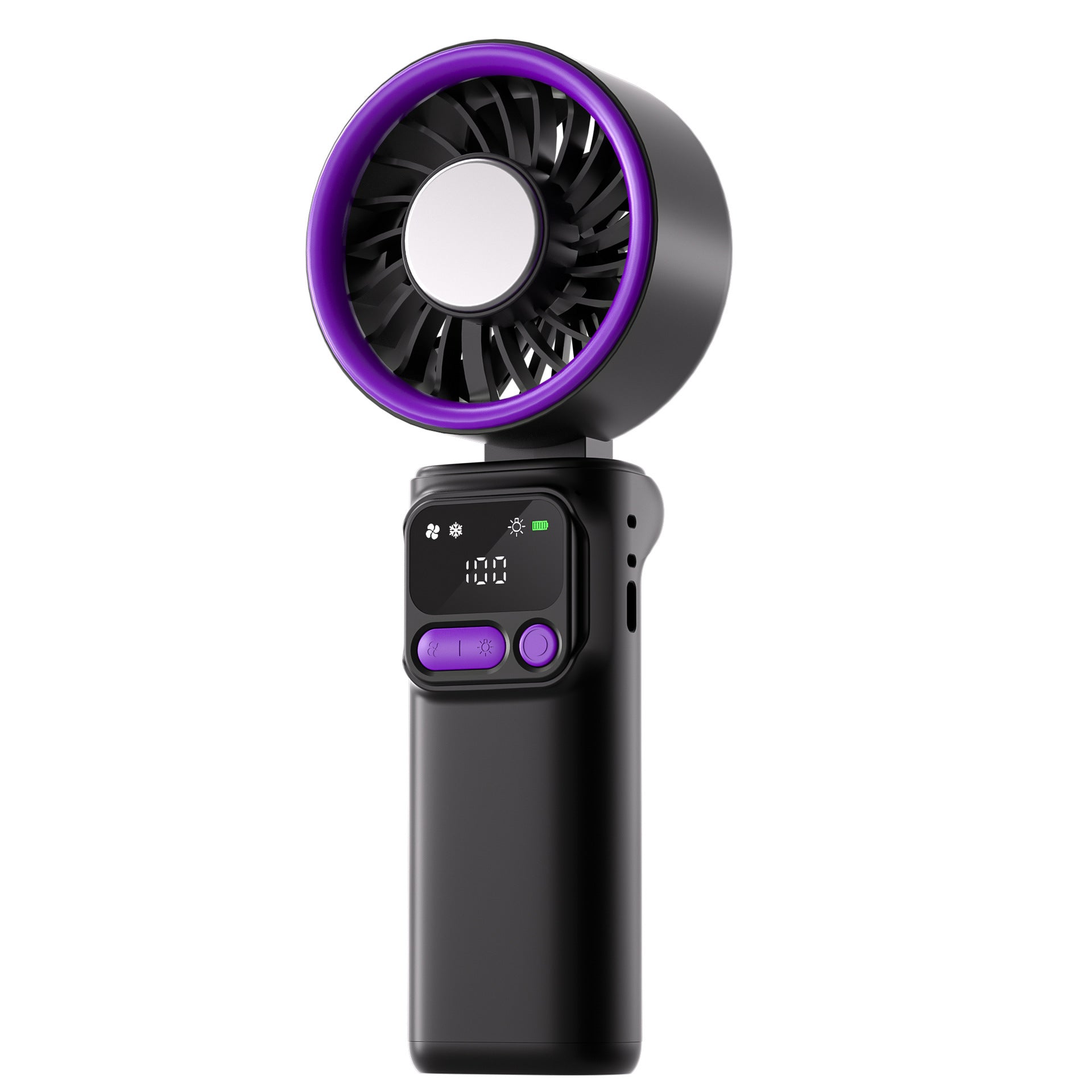 Portable Table Fan USB Rechargeable Quiet Adjustable Speed Compact Design