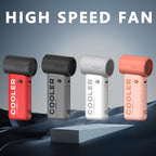 Portable Handheld Pocket Fan Rechargeable Battery Compact Lightweight Personal Cooling Device