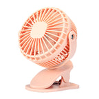 Portable Table Fan Compact Adjustable Tilt Quiet Operation Lightweight Cooling Fan