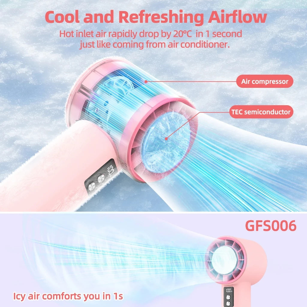 Portable Mini Humidifier Compact Lightweight Rechargeable for Home Office Travel