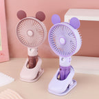 Portable USB Table Fan Foldable Design Lightweight Personal Desk Fan with Multiple Speeds