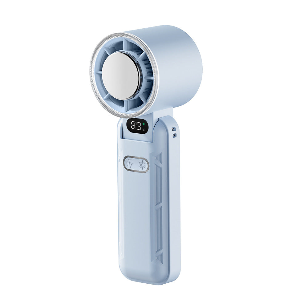 Compact Rechargeable Personal Handheld Fan USB Portable Lightweight Cooling Fan
