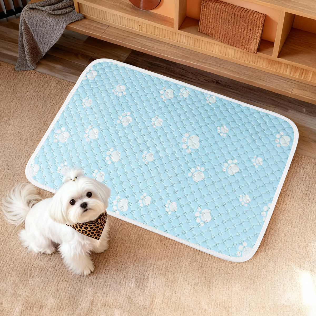 Harrow Non-Slip Hygienic Pet Mat for Small and Medium Pets Indoor Outdoor Use