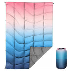 Unisex Portable Wearable Blanket with Compression Design for Outdoor and Home Use