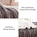 Thermal Insulating Blanket Soft Hypoallergenic Microfiber Fleece Cozy Throw