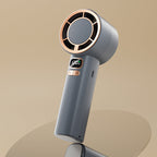 Harrow Portable Rechargeable Cooling Fan Compact Lightweight Adjustable Speed with LED Display