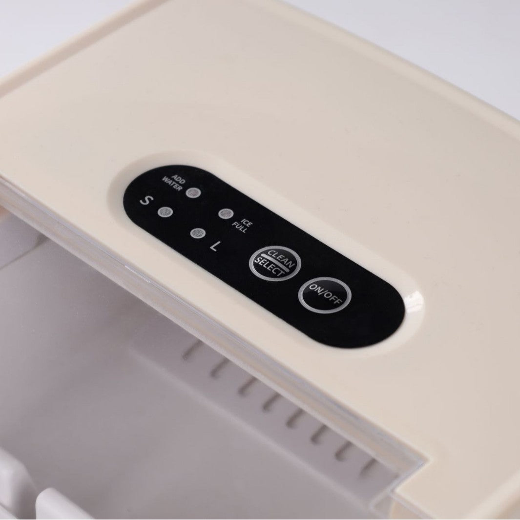 Portable Ice Maker Compact Countertop Ice Cube Machine for Home Use