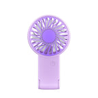 Compact Handheld Cooling Fan Portable USB Rechargeable Adjustable Airflow