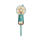 Portable Mini Fan Lightweight Ergonomic Design Rechargeable Battery Multiple Speeds