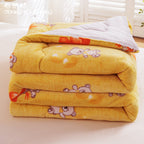 Ladies Cozy Microfiber Blanket Soft Fluffy Warm Throw for Home and Kids