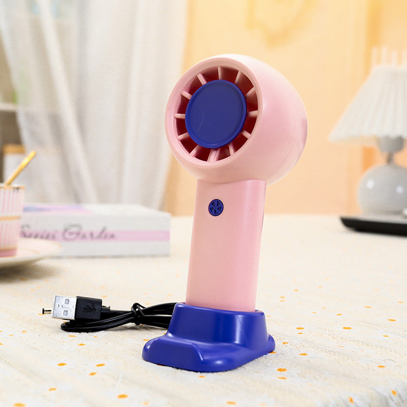 Portable USB Mini Fan with Flexible Tilt, Compact Lightweight Personal Cooling Fan