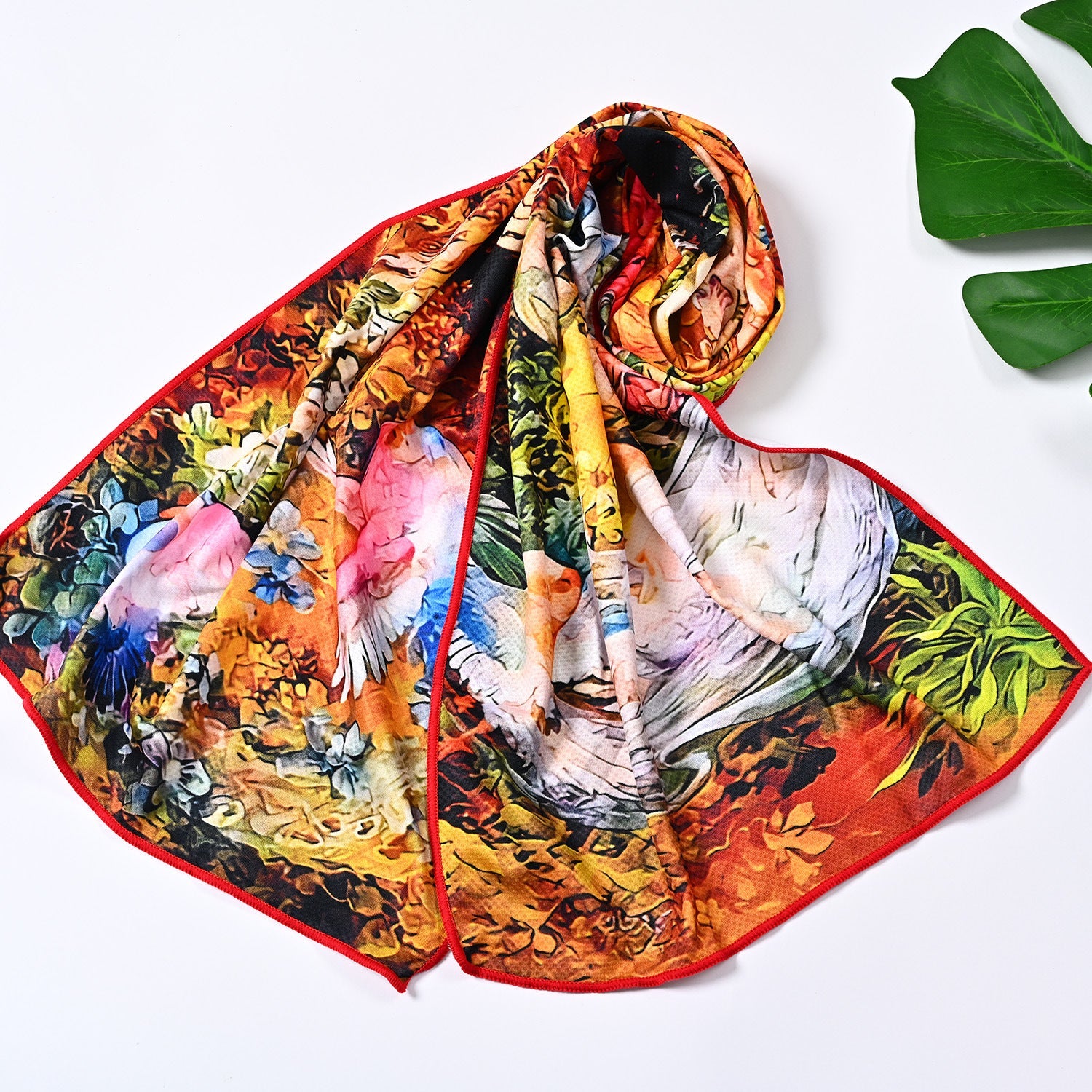 Unisex Sporty Multifunctional Scarf Breathable Microfiber Headband Accessory
