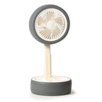 Stand Fan Tire Design Compact Quiet Operation Unisex Room Cooler