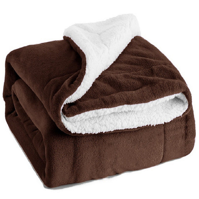 Cozy Blanket Soft Fleece Sherpa Lightweight Machine Washable