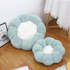 Flower-Shaped Plush Pet Bed with Non-Slip Bottom for Cats and Dogs