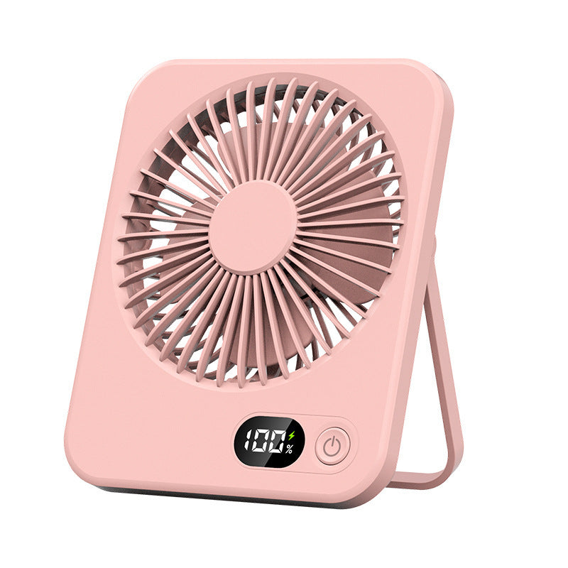 Portable USB Fan for Women Compact Rechargeable Adjustable Speed Personal Cooling Fan