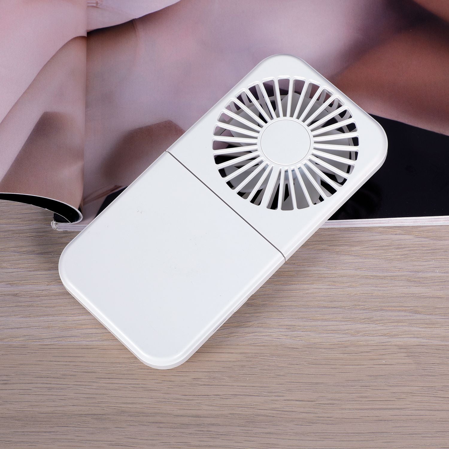 Harrow Portable Rechargeable Handheld Fan USB Battery Operated Lightweight Compact