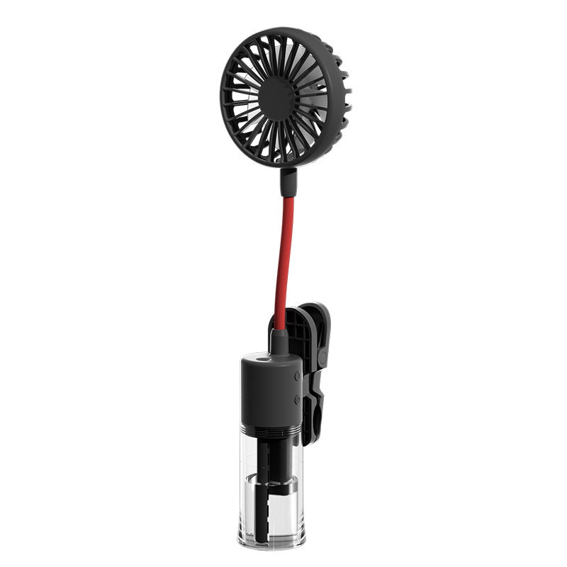 Portable Mist Fan Rechargeable Compact Lightweight Unisex Cooling Fan