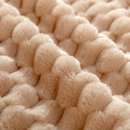 Brehn Cozy Throw Blanket Soft Hypoallergenic Lightweight for Living Room and Bedroom