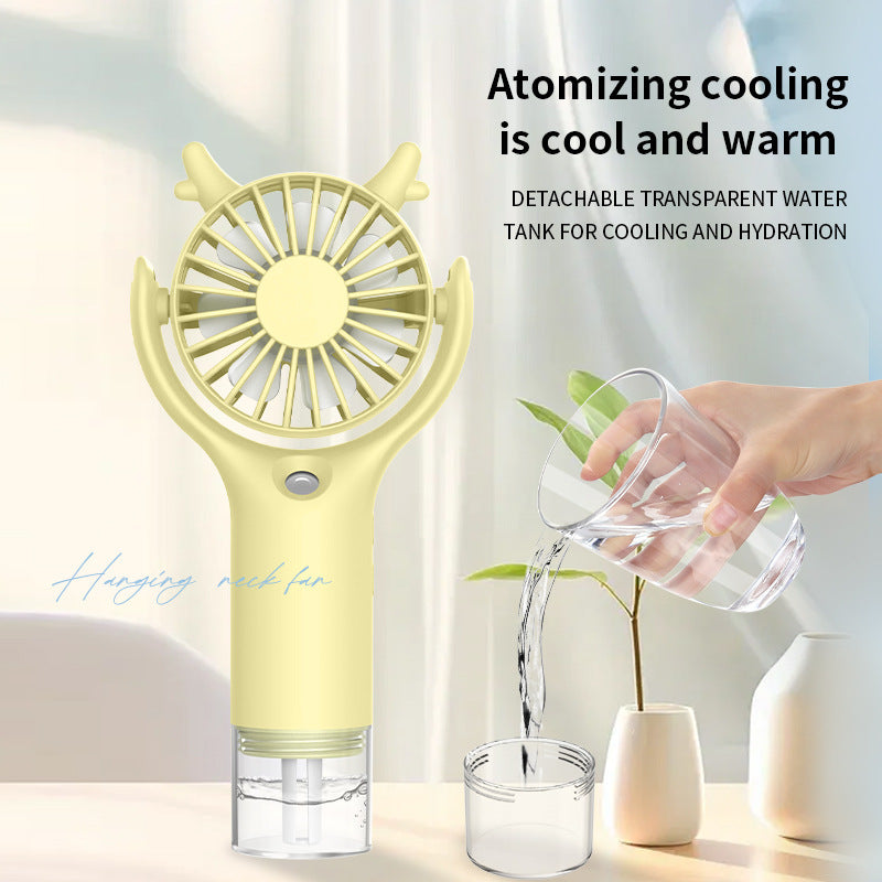 Portable Mini Fan Lightweight Compact Personal Cooling Fan for Women