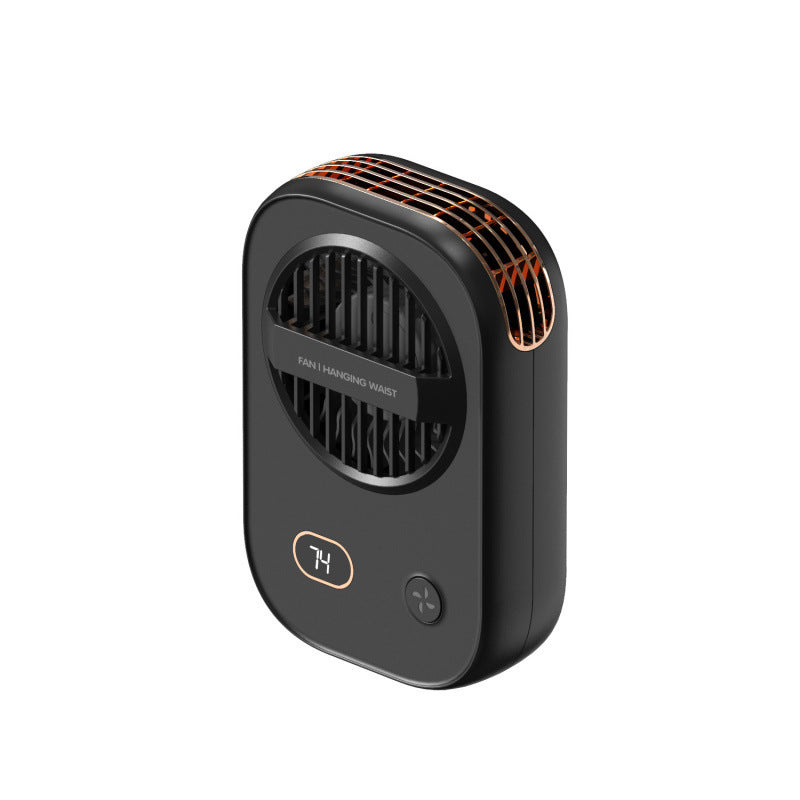 Harrow Hands-Free Waist Fan Portable Rechargeable Personal Cooling Fan Adjustable Speed