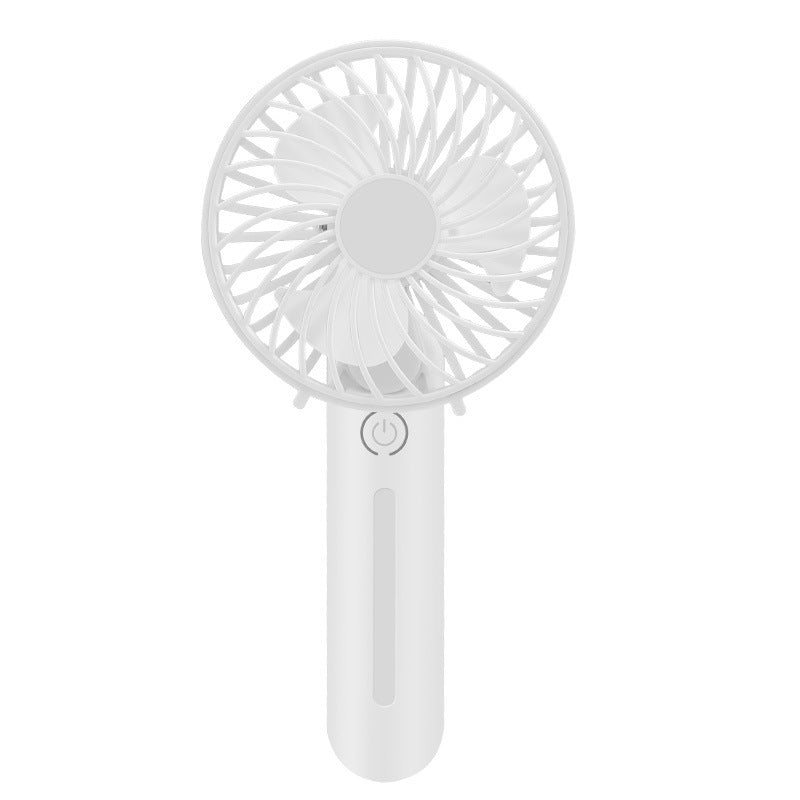 Handheld Rechargeable Cooling Fan Portable USB Personal Fan with Adjustable Speeds and LED Display