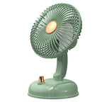 Portable Desk Fan Compact Lightweight Quiet Operation Adjustable Speeds