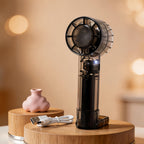 Portable USB Fan for Women Compact Lightweight Quiet Operation Adjustable Tilt Handle