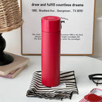 Women's Insulated Stainless Steel Water Bottle Double Wall Vacuum Leak-Proof Lid