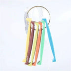 Unisex Resealable Food Bag Clips with Connector Ring for Pantry Organization and Travel