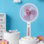 Portable Handheld Fan with Adjustable Tilt USB Rechargeable Lightweight Quiet Operation