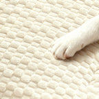 Harrow Women's Reversible Cozy Blanket Soft Textured Throw for Living Room and Bedroom