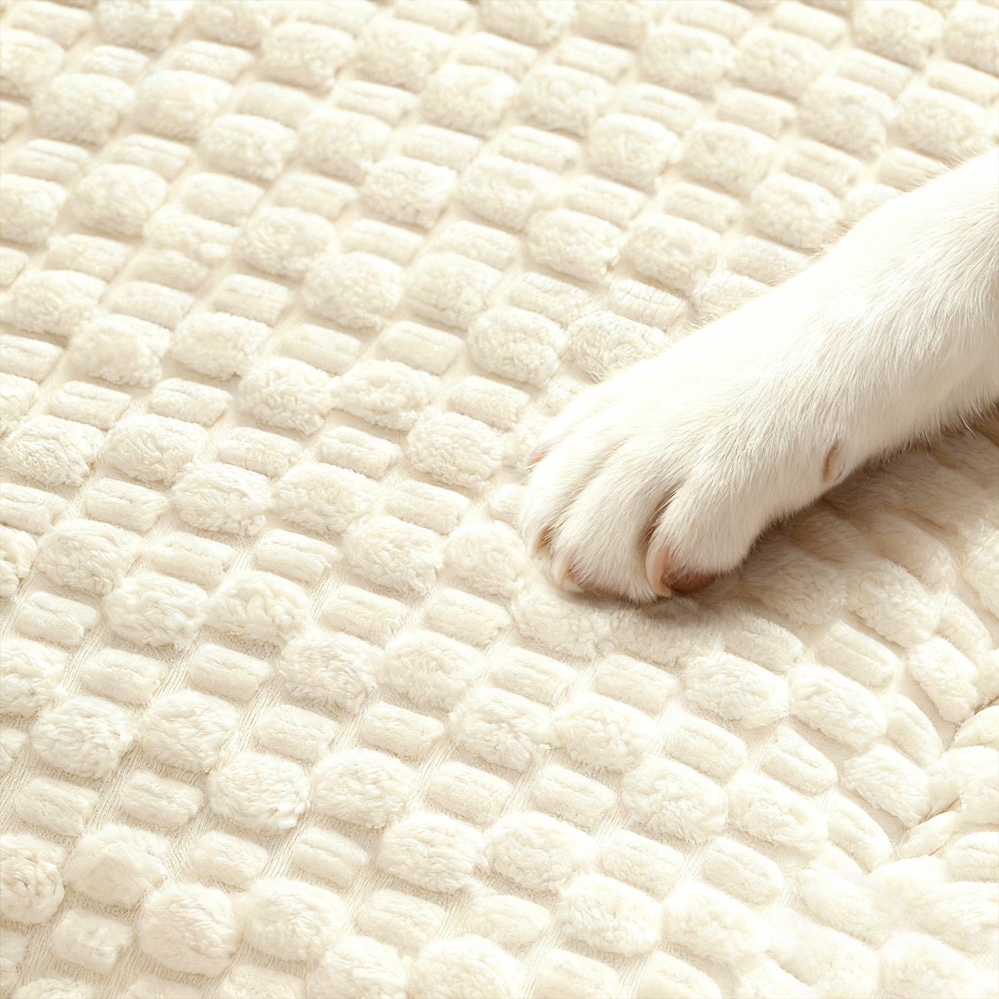 Harrow Women's Reversible Cozy Blanket Soft Textured Throw for Living Room and Bedroom