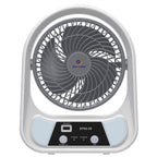 Harrow Portable Table Fan Battery Operated USB Rechargeable Compact Lightweight