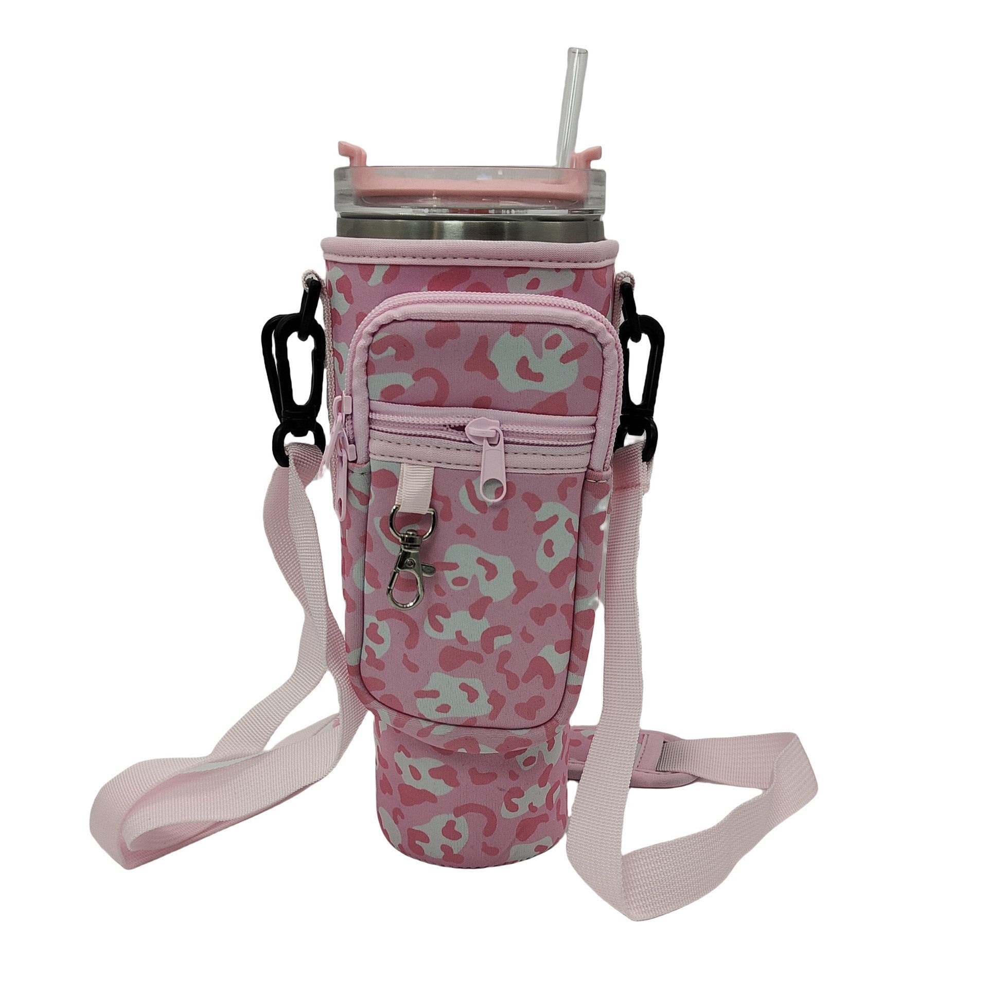 Women's Insulated Water Bottle with Versatile Carrying Bag Durable and Stylish Design