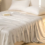 Bowlift Women Satin Bedspread Soft Elegant Bedroom Coverlet