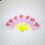 Ladies Fan Colorful Animal Motifs Lightweight Portable Handheld Fan
