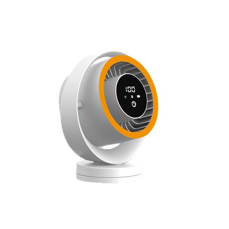 Table Fan Quiet Oscillating Adjustable Speed Control Compact Design