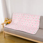 Women's Cozy Hypoallergenic Sofa Blanket Durable Warm Throw