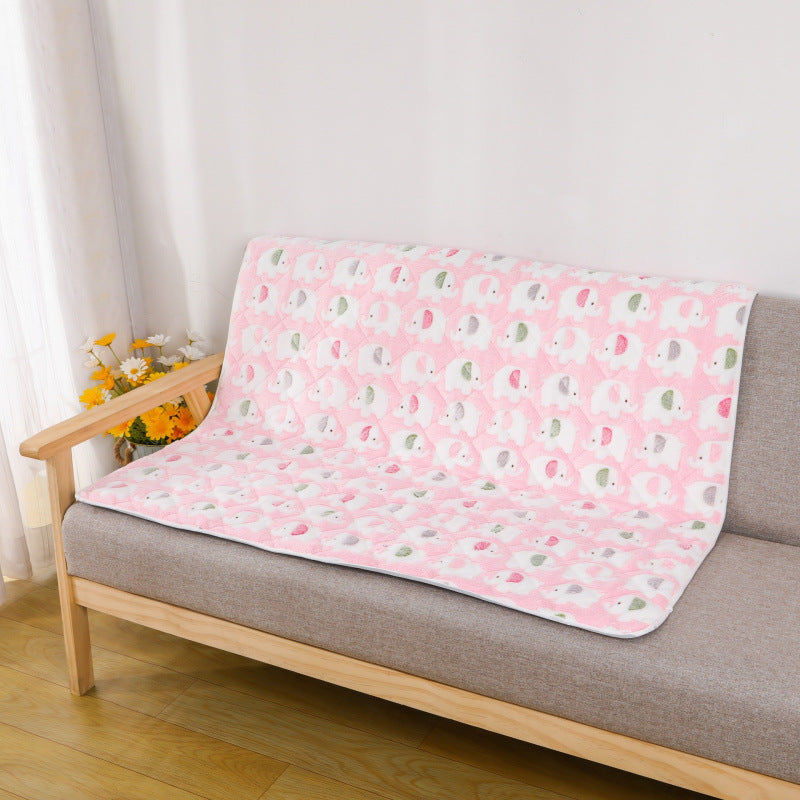 Women's Cozy Hypoallergenic Sofa Blanket Durable Warm Throw