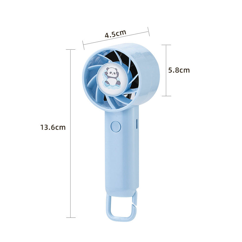 Portable Cooling Fan for Women Lightweight 3-Speed Handheld and Desk Use