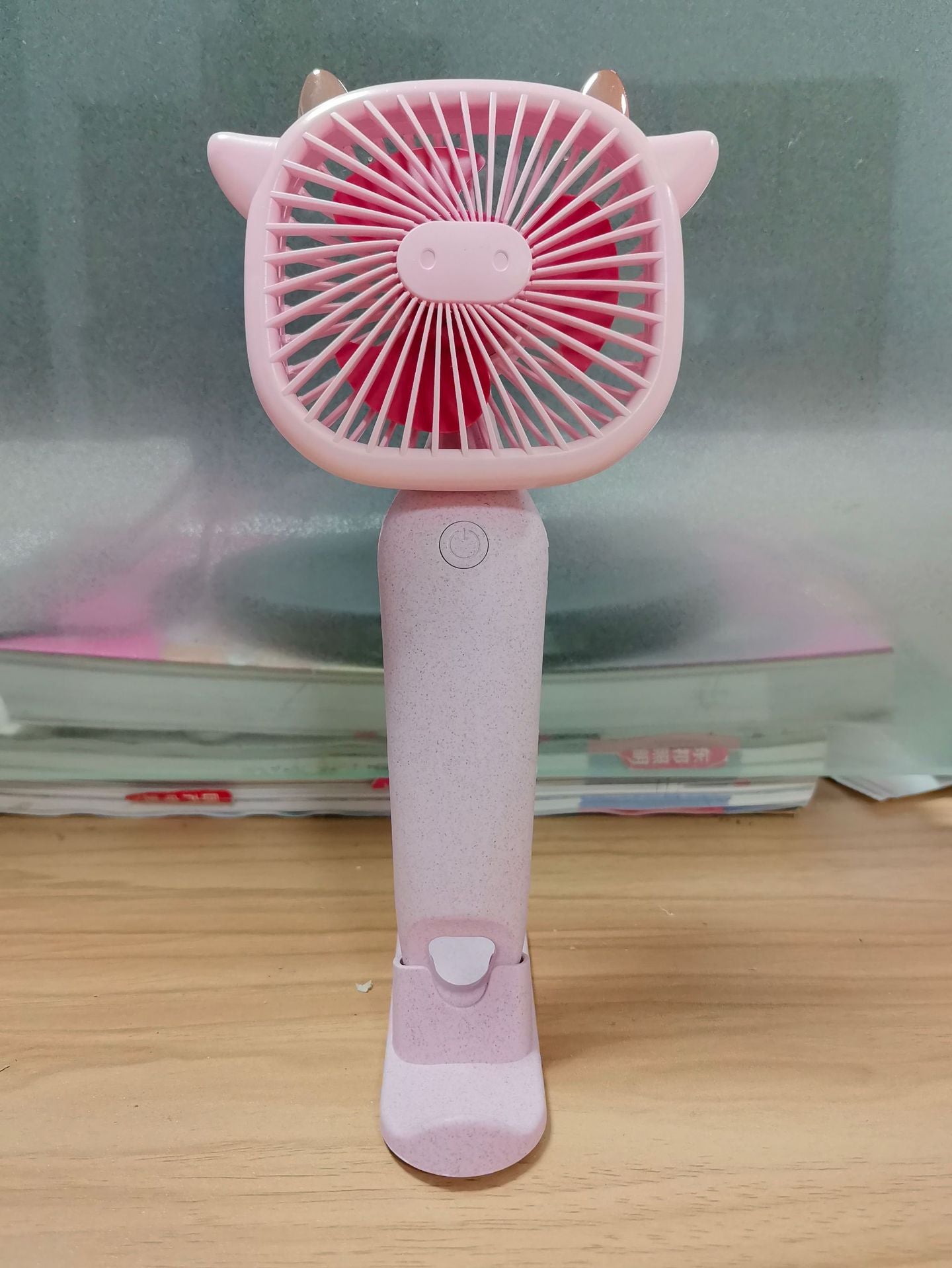 Mist Spray Fan Handheld Portable Rechargeable Personal Cooling Fan with Adjustable Speeds