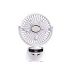 Portable Table Fan Wireless Battery Operated Quiet Adjustable Speed